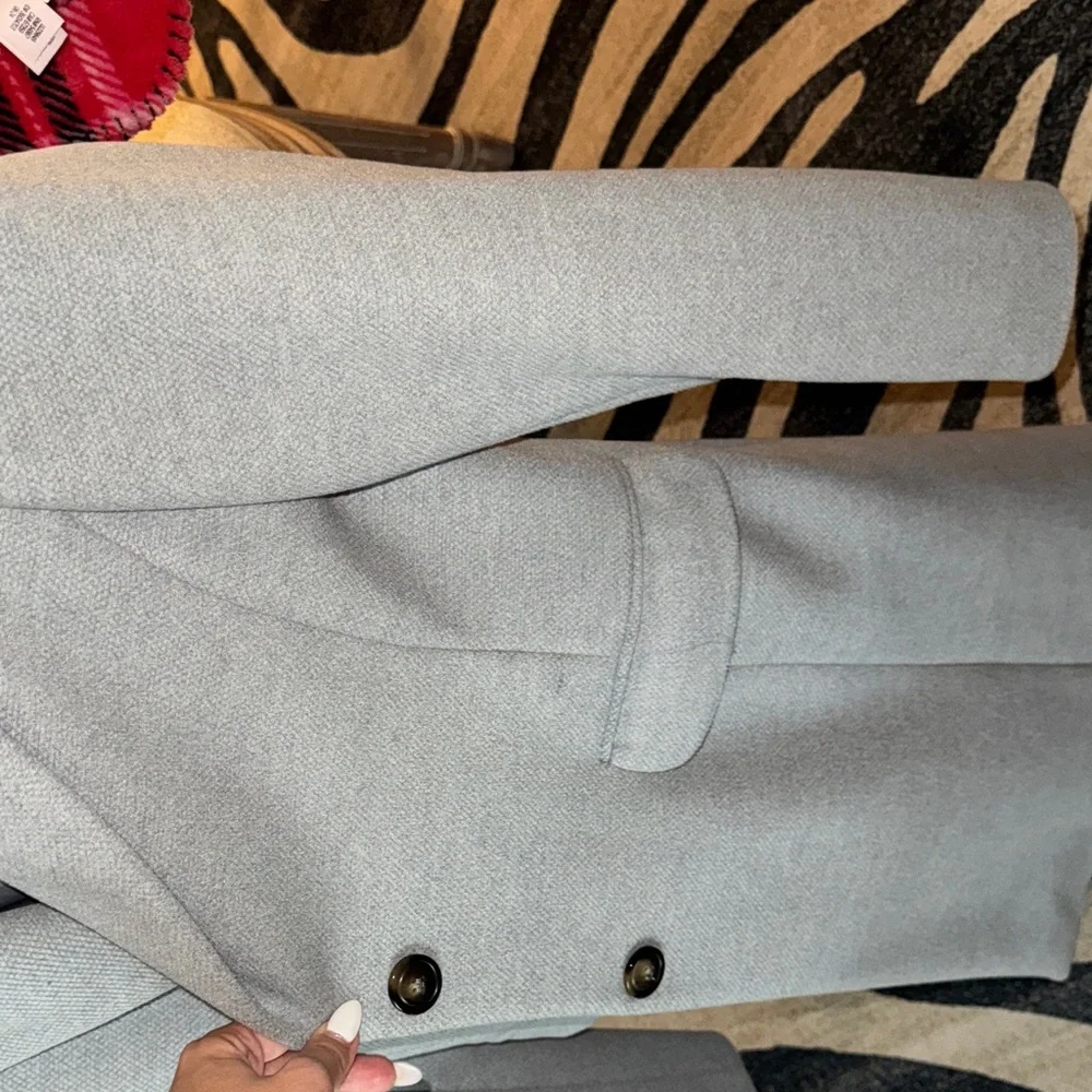 Italian Gray Women’s Blazer Coat - Picture 10 of 12